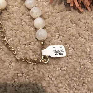 Francesca's Collections Jewelry - Long beaded necklace with suede pendant Francesca's Collections Jewelry - Long beaded necklace with suede pendant